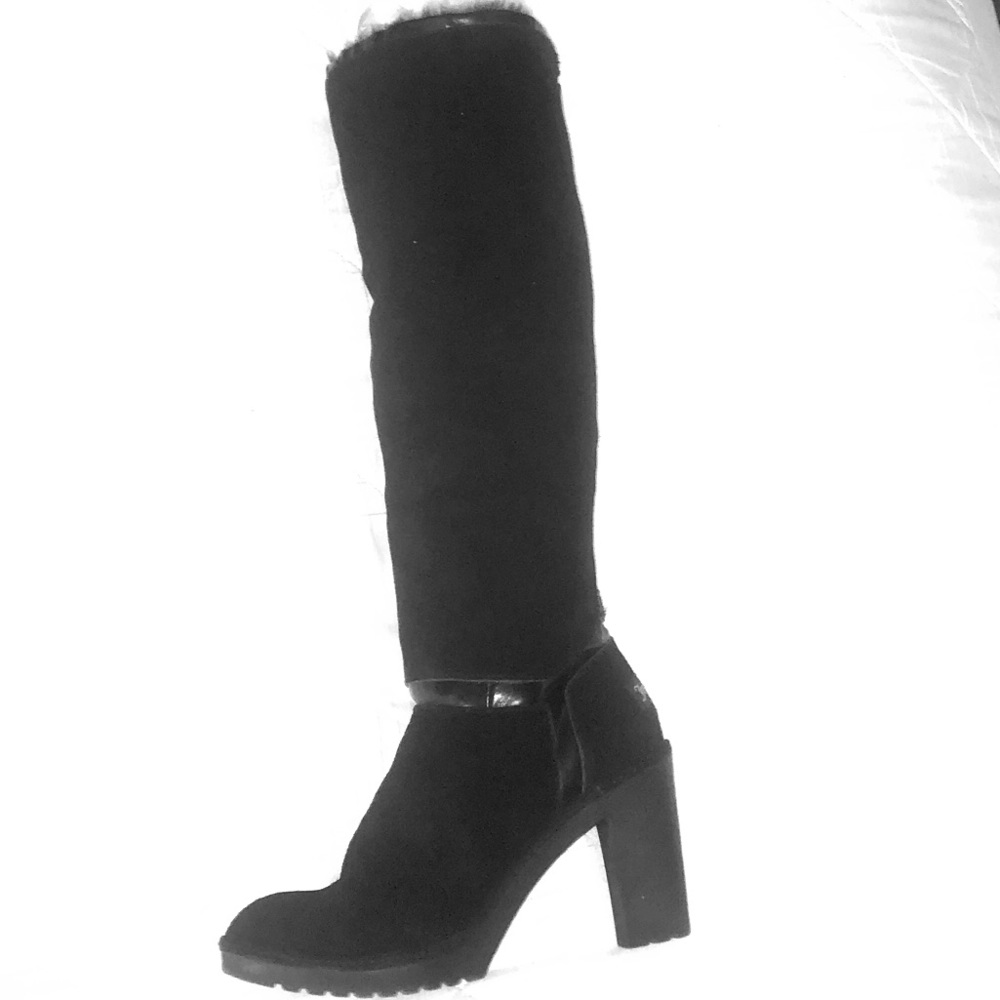Juicy Couture Black Suede Boots